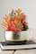8.5" Artificial Succulent Arrangement in Gold Ceramic Pot